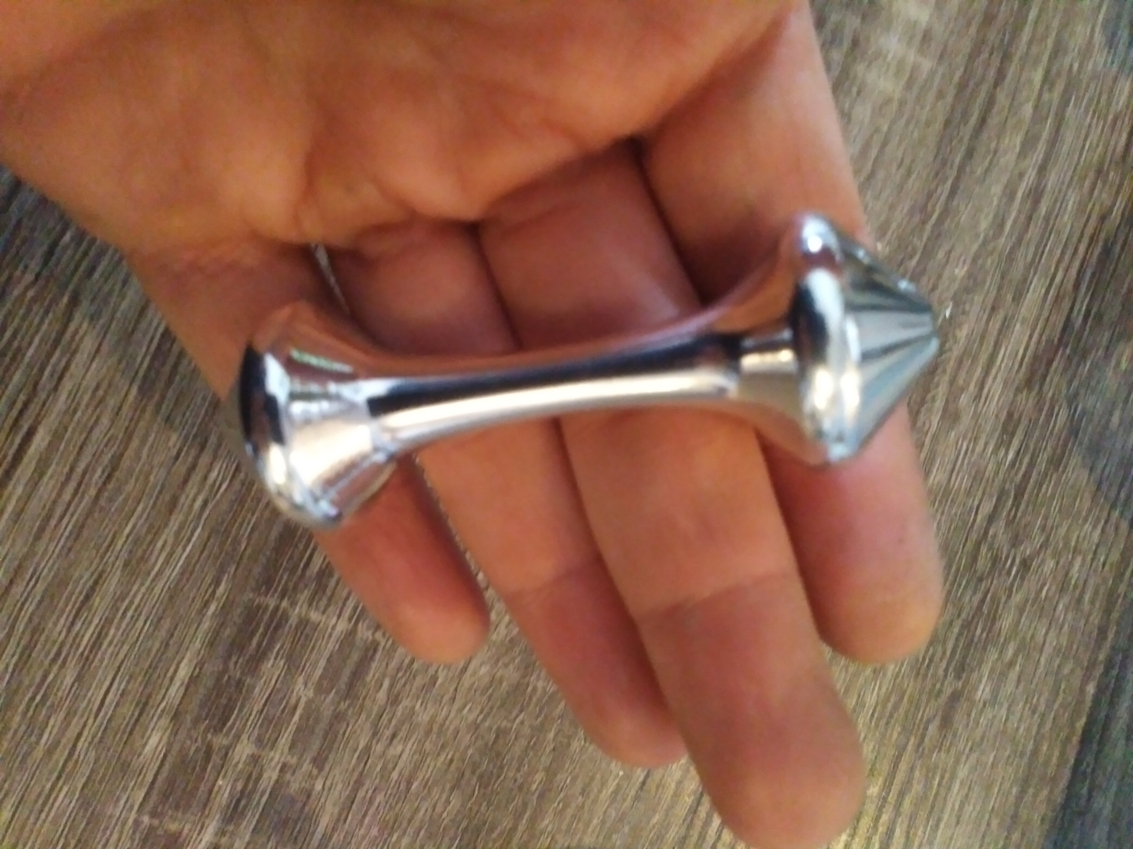Cone Head Machined Skill Toy / Knuckle Roller