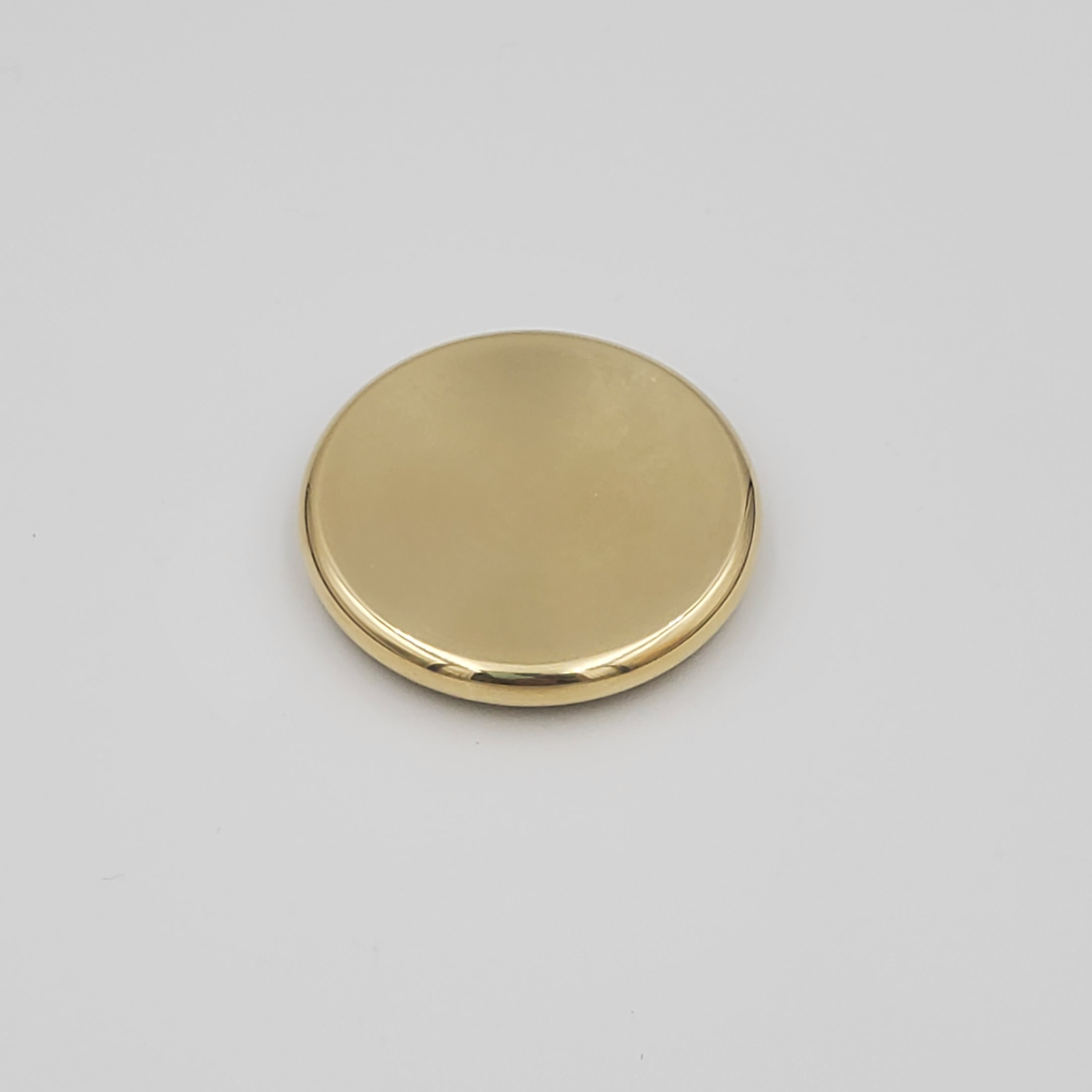 Machined Brass Worry Coin / Contact Coin