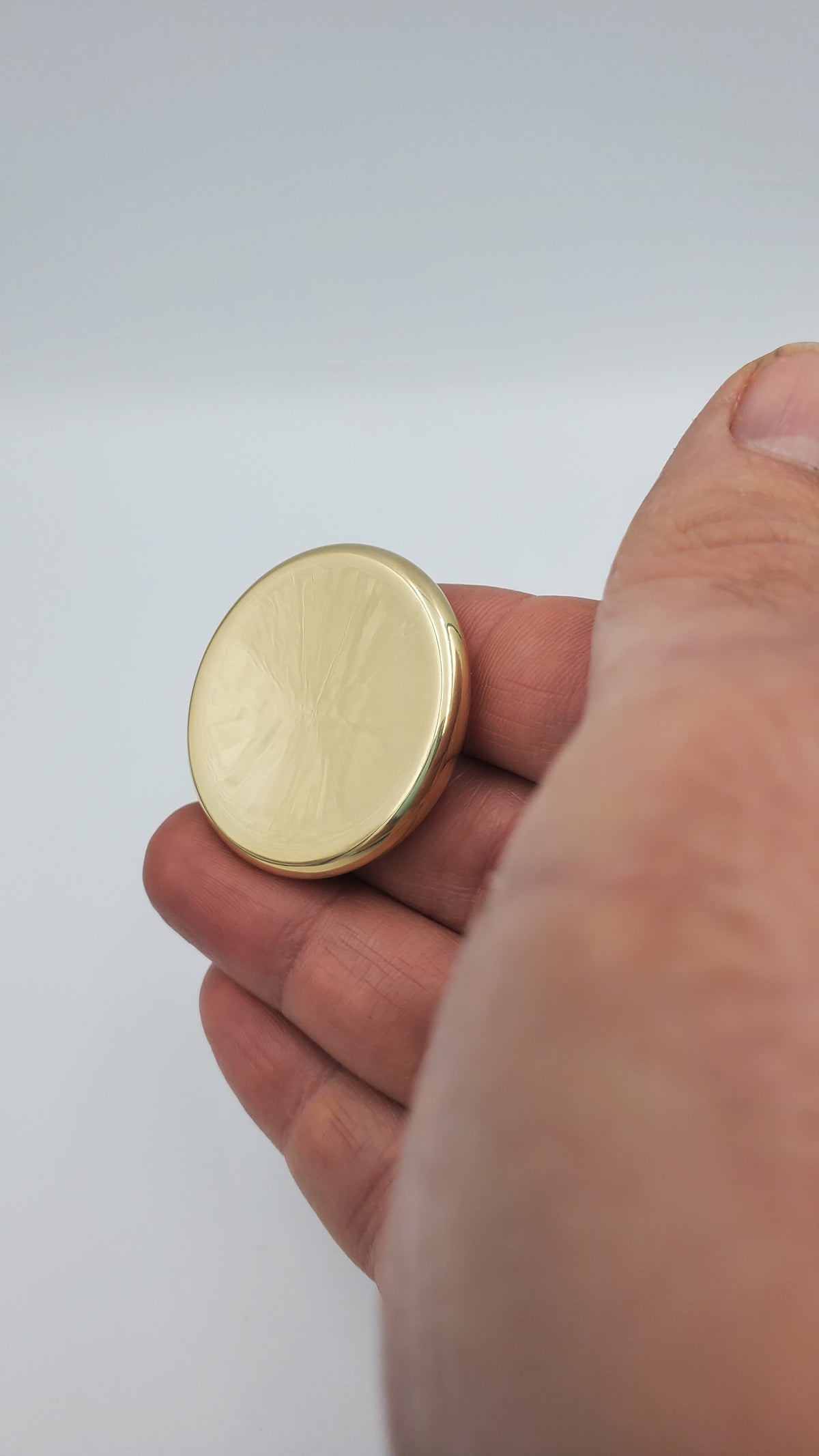 Brass Worry Coin / Contact Coin Fidget Toy