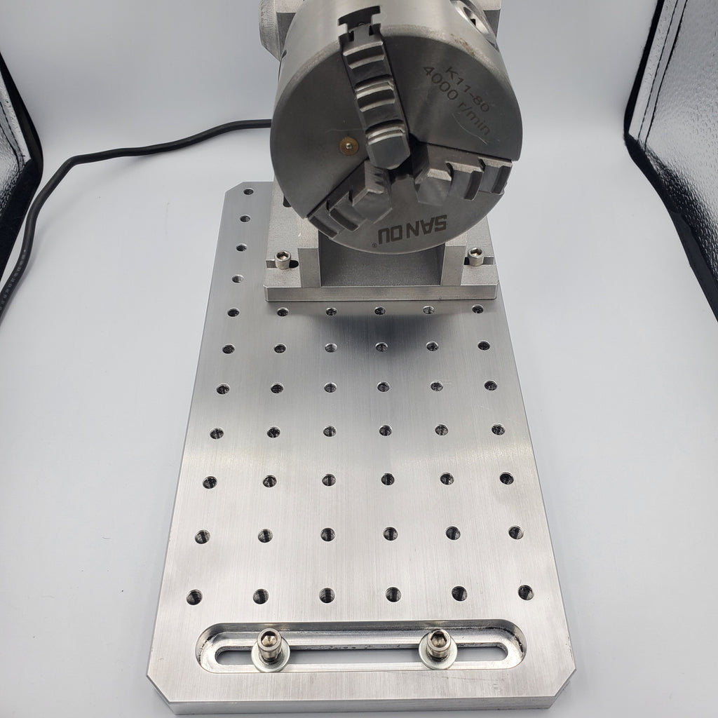 Fiber Laser Fixture Plate and Rotary Mount Plate