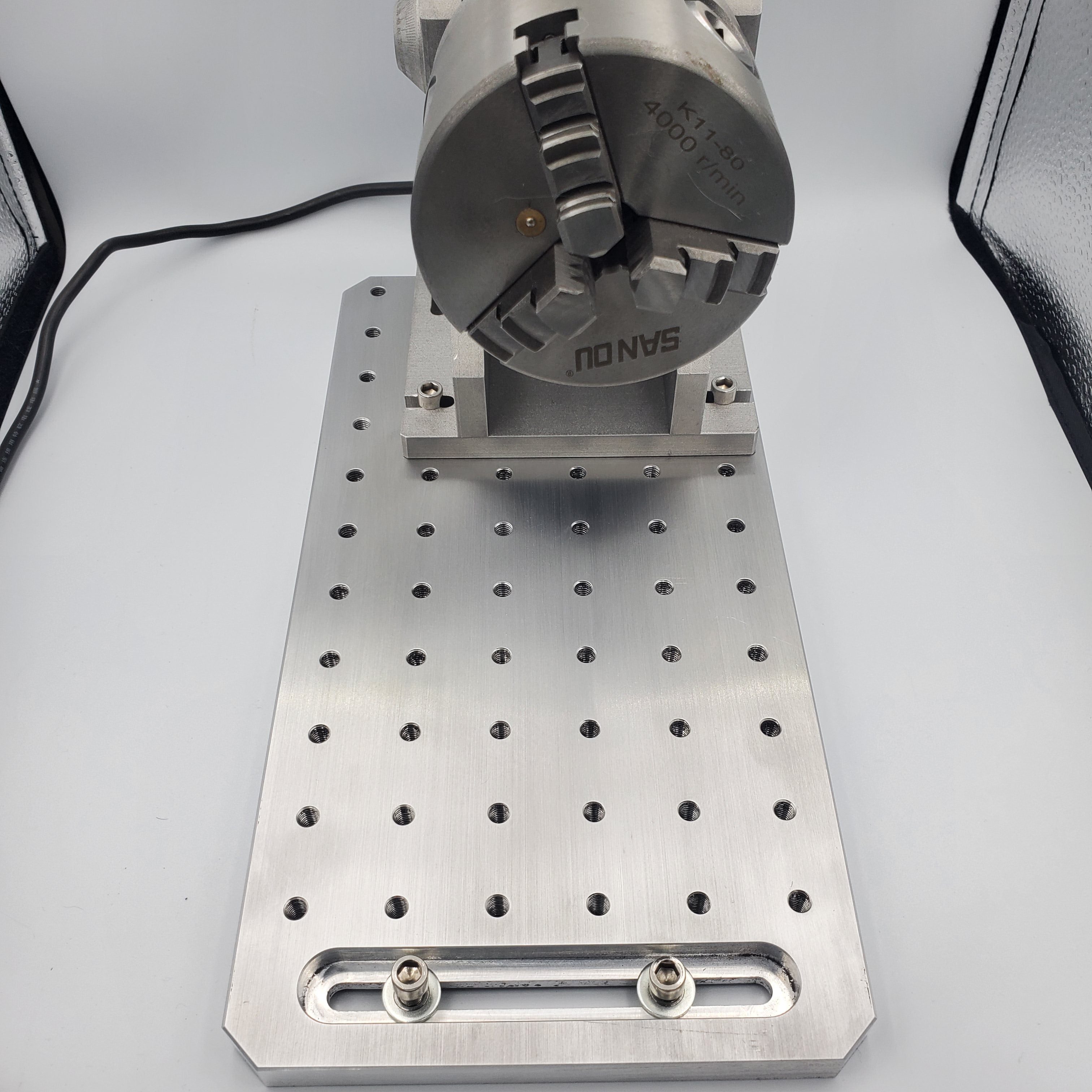 Fiber Laser Fixture Plate / Rotary Mount Plate