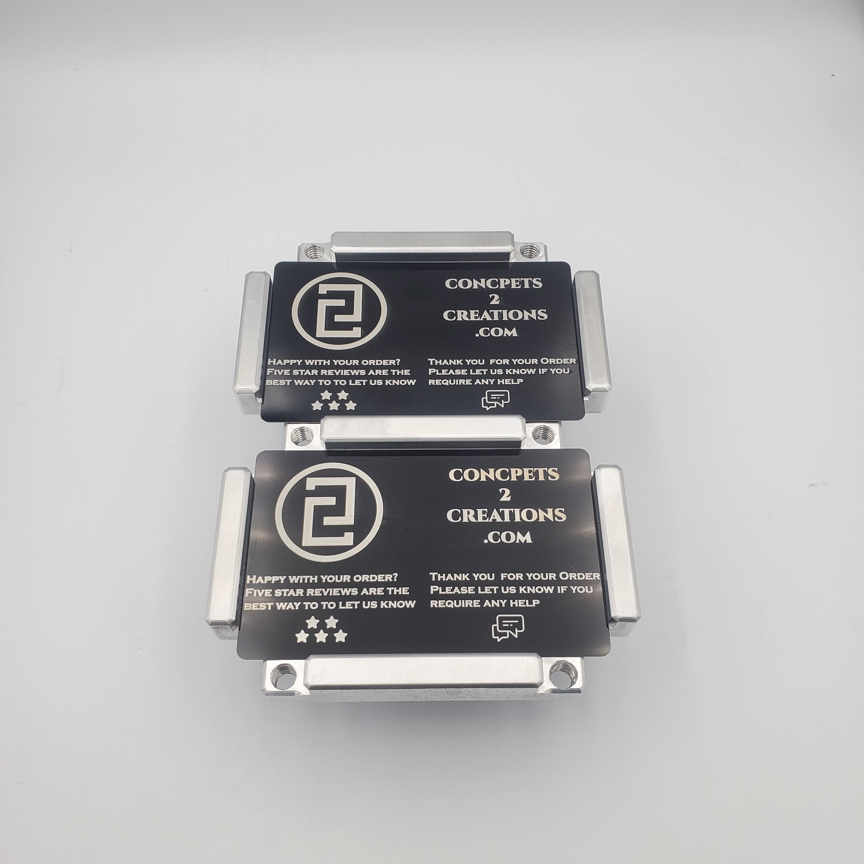 Fiber Laser Business Card Jig / Fixture