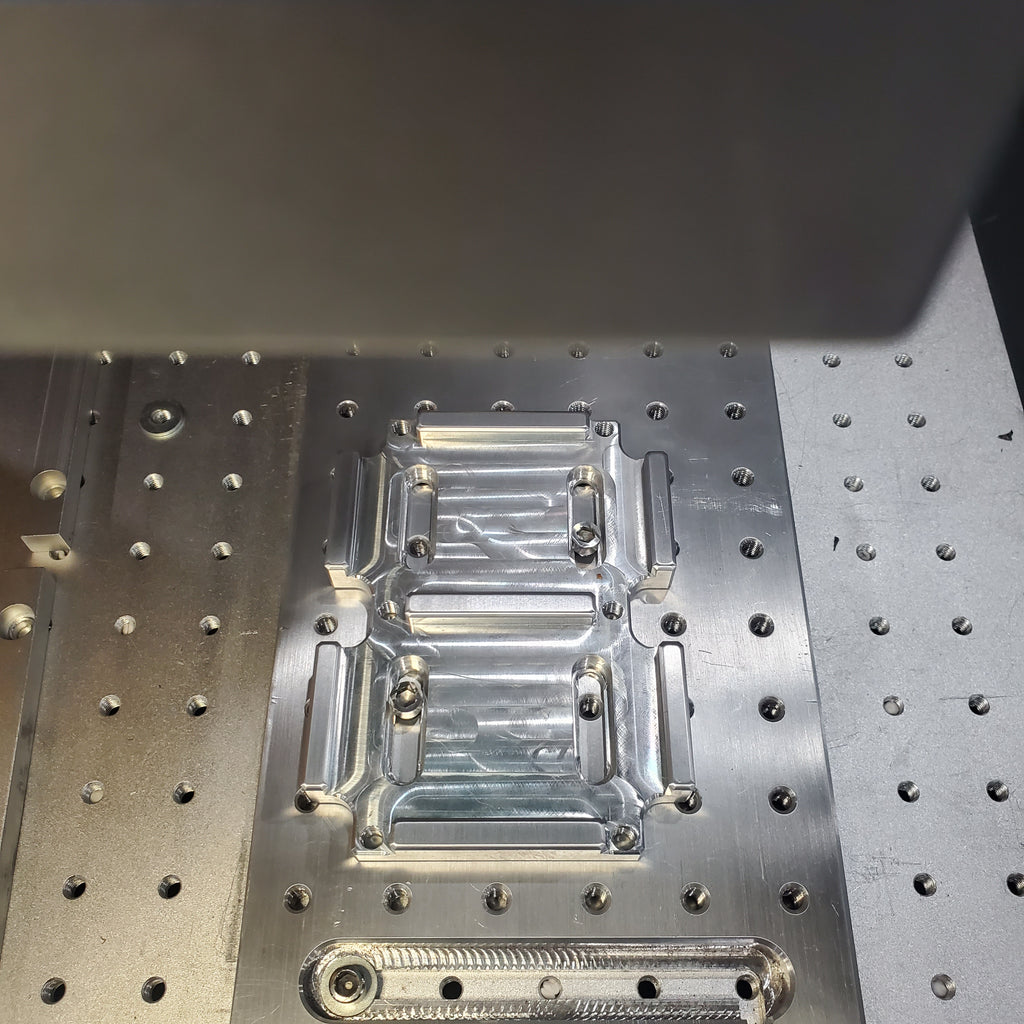 Fiber Laser Business Card Jig / Fixture