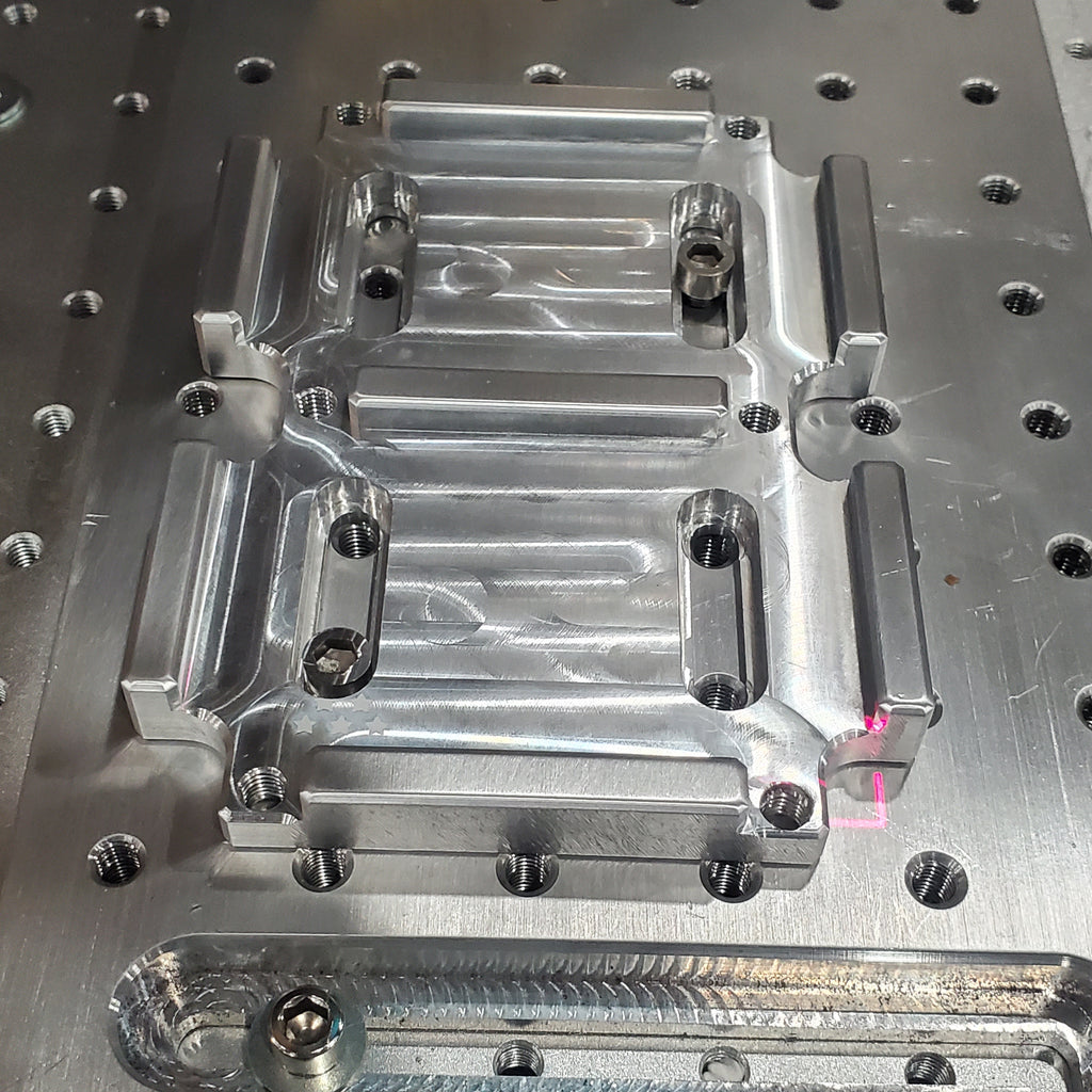 Fiber Laser Business Card Jig / Fixture
