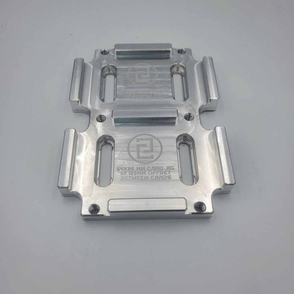 Fiber Laser Business Card Jig / Fixture