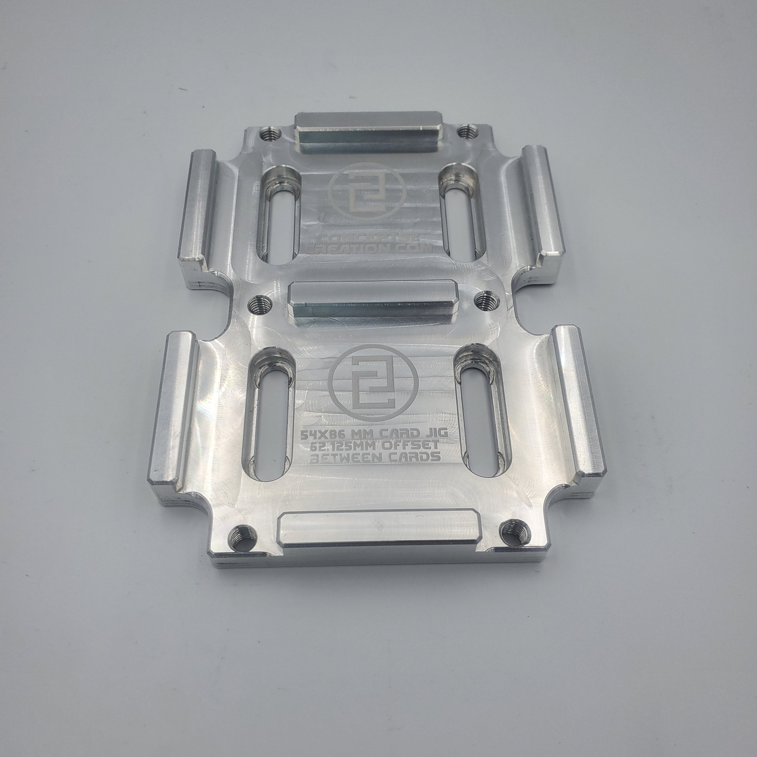 Fiber Laser Business Card Jig / Fixture