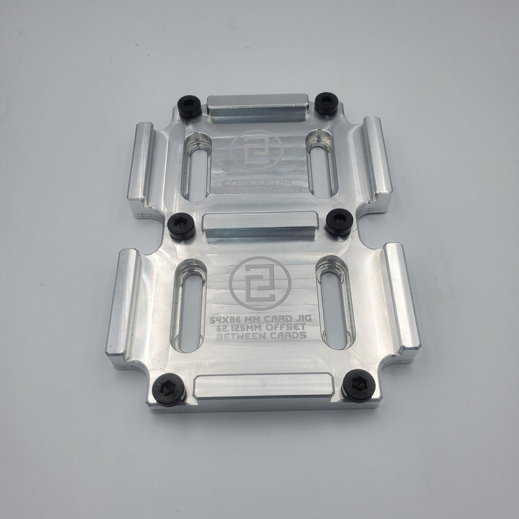 Fiber Laser Business Card Jig / Fixture