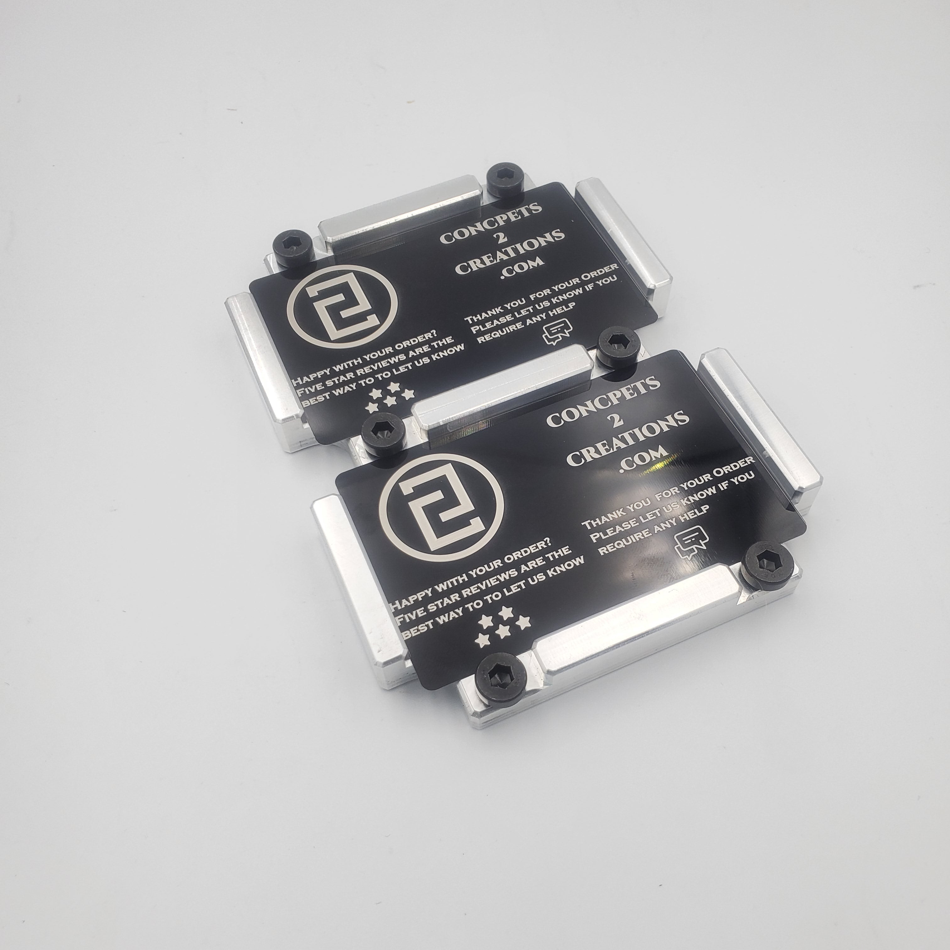 Fiber Laser Business Card Jig / Fixture
