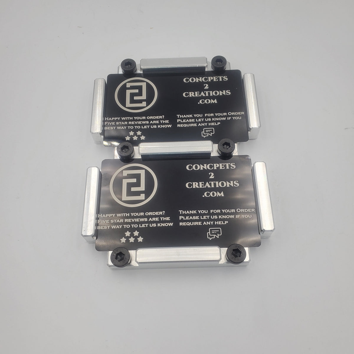 Fiber Laser Business Card Jig / Fixture