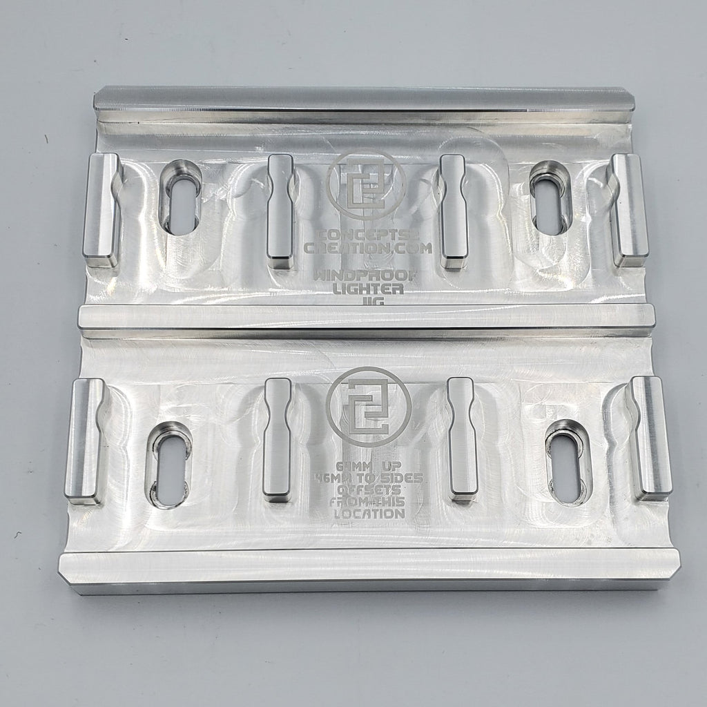 Fiber Laser Windproof Lighter Jig / Fixture