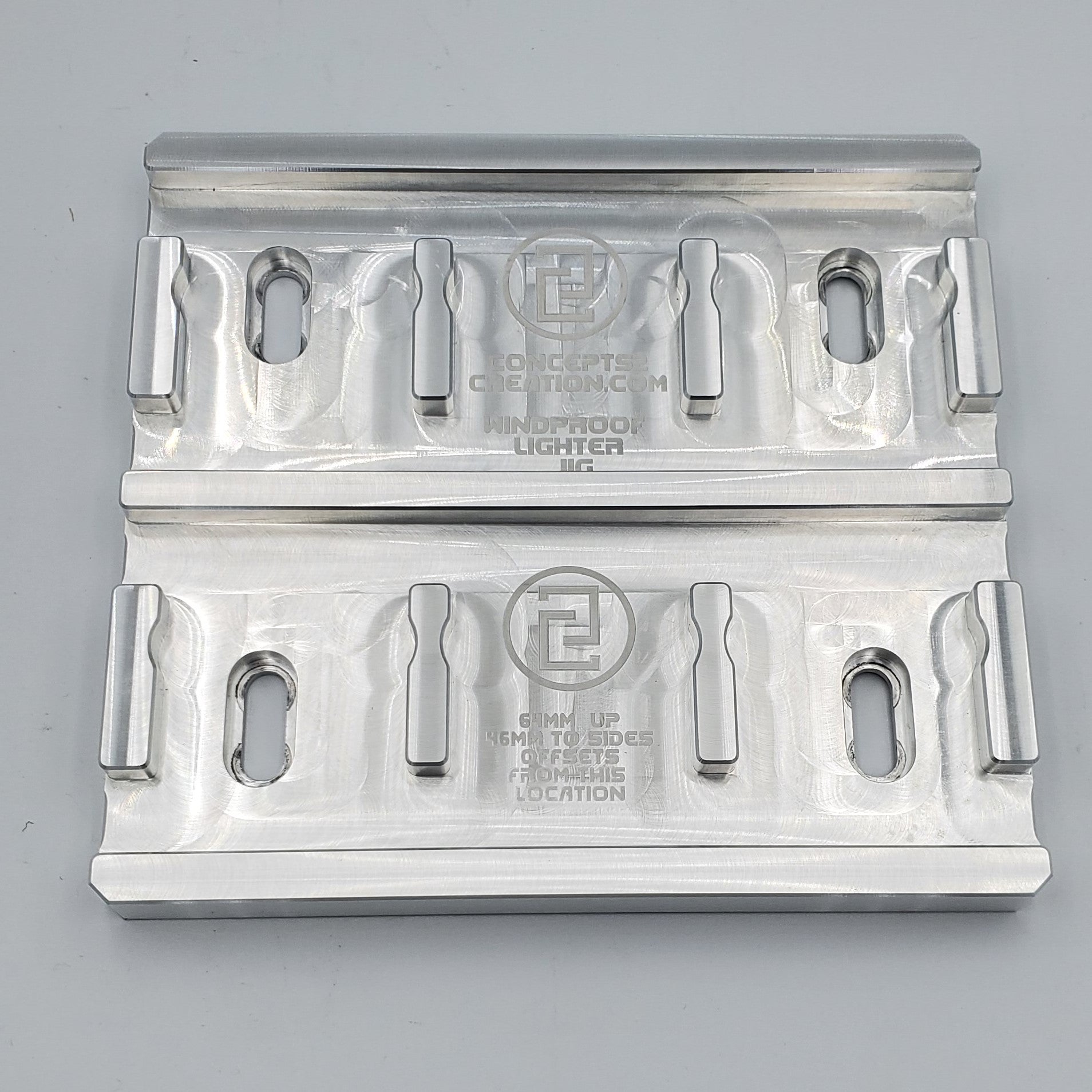 Fiber Laser Windproof Lighter Jig / Fixture