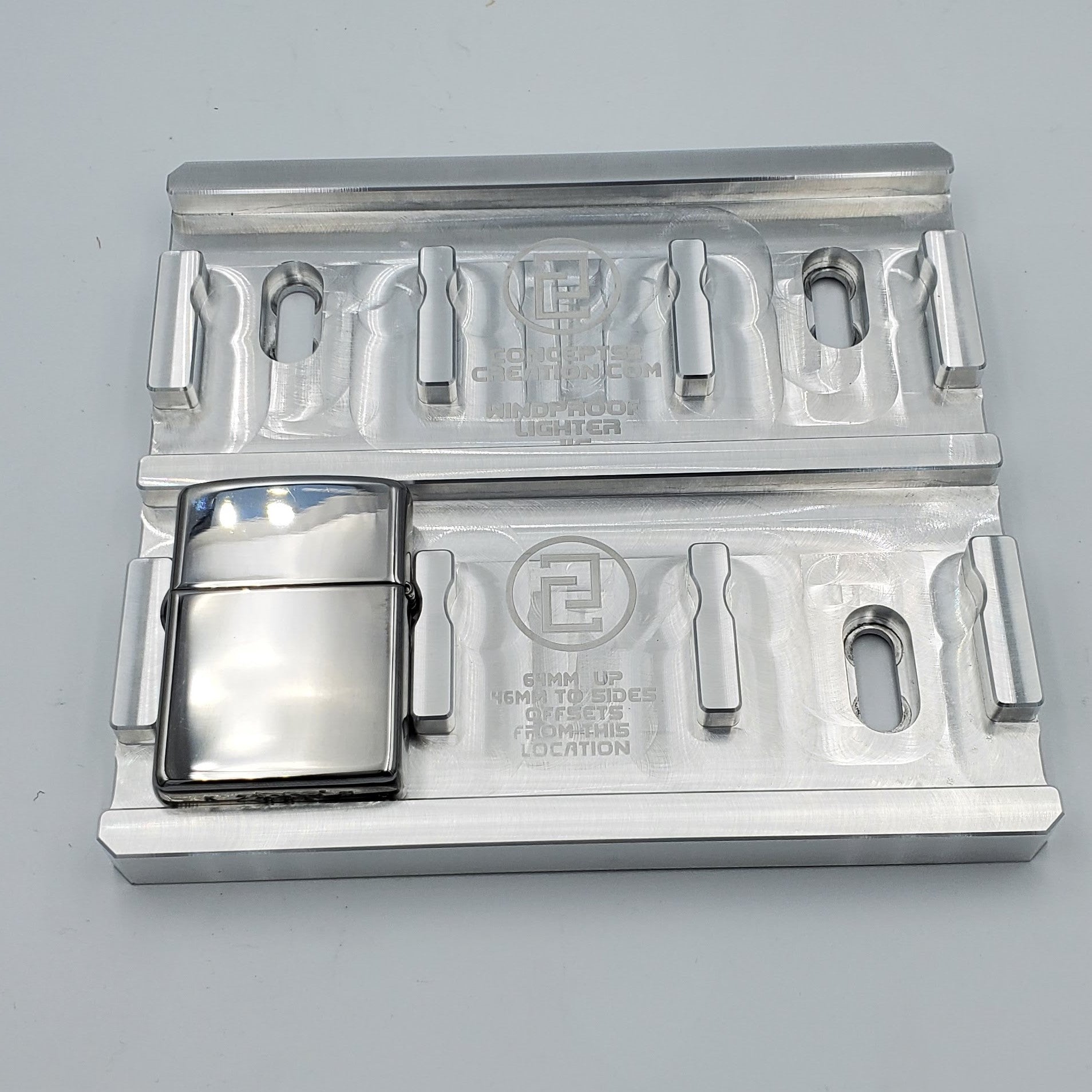Fiber Laser Windproof Lighter Jig / Fixture