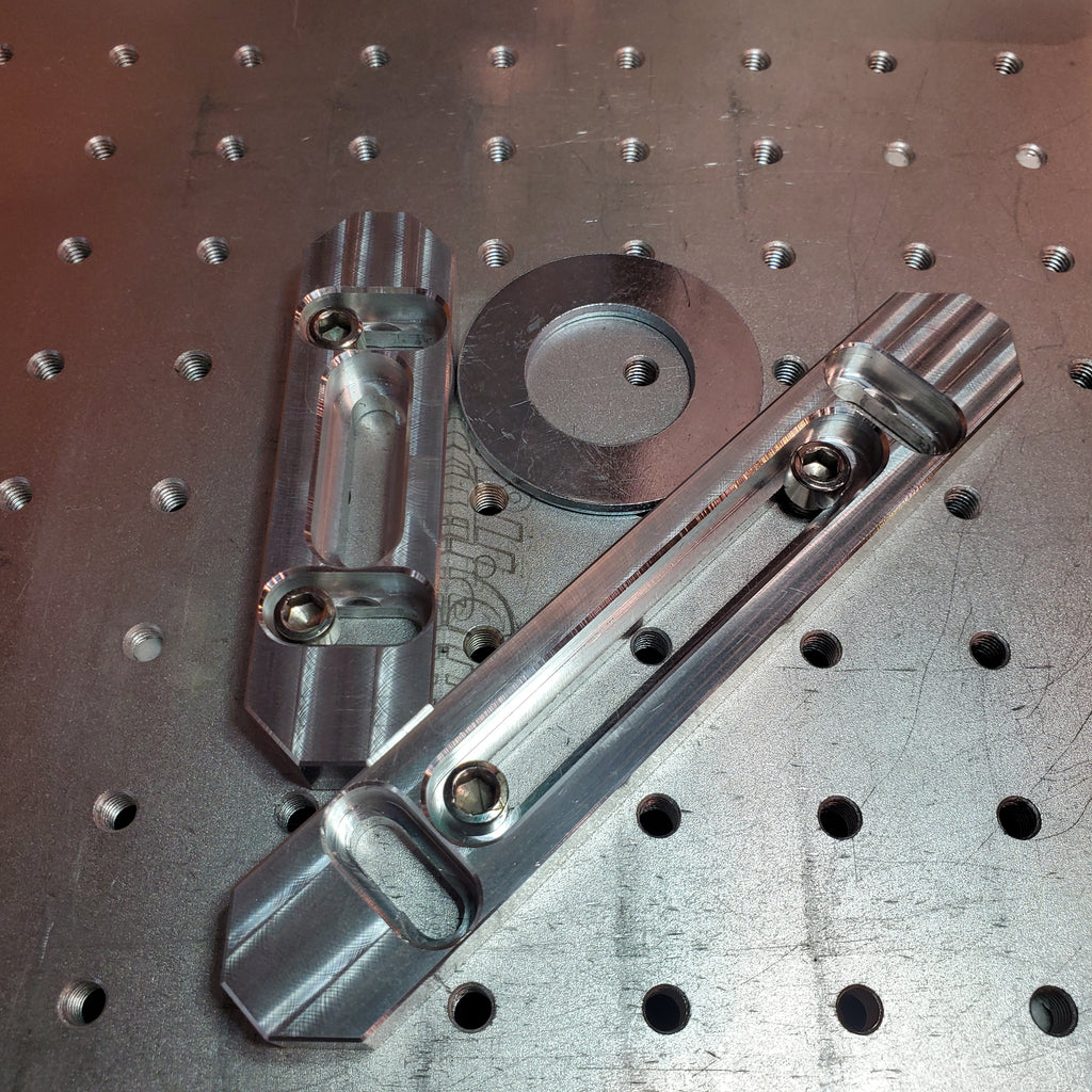 Adjustable Fiber Laser Fixture Guides, Aluminum