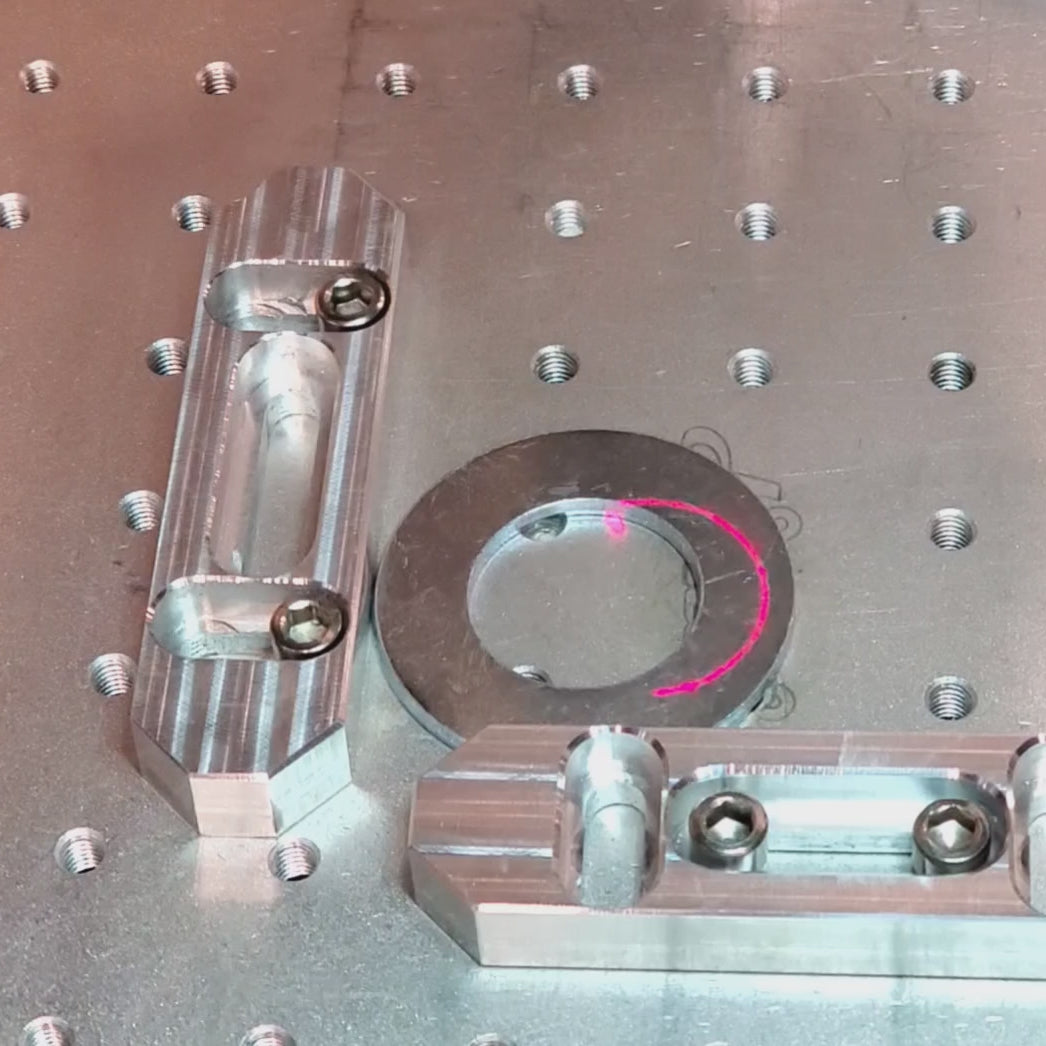 Adjustable Fiber Laser Fixture Guides, Aluminum