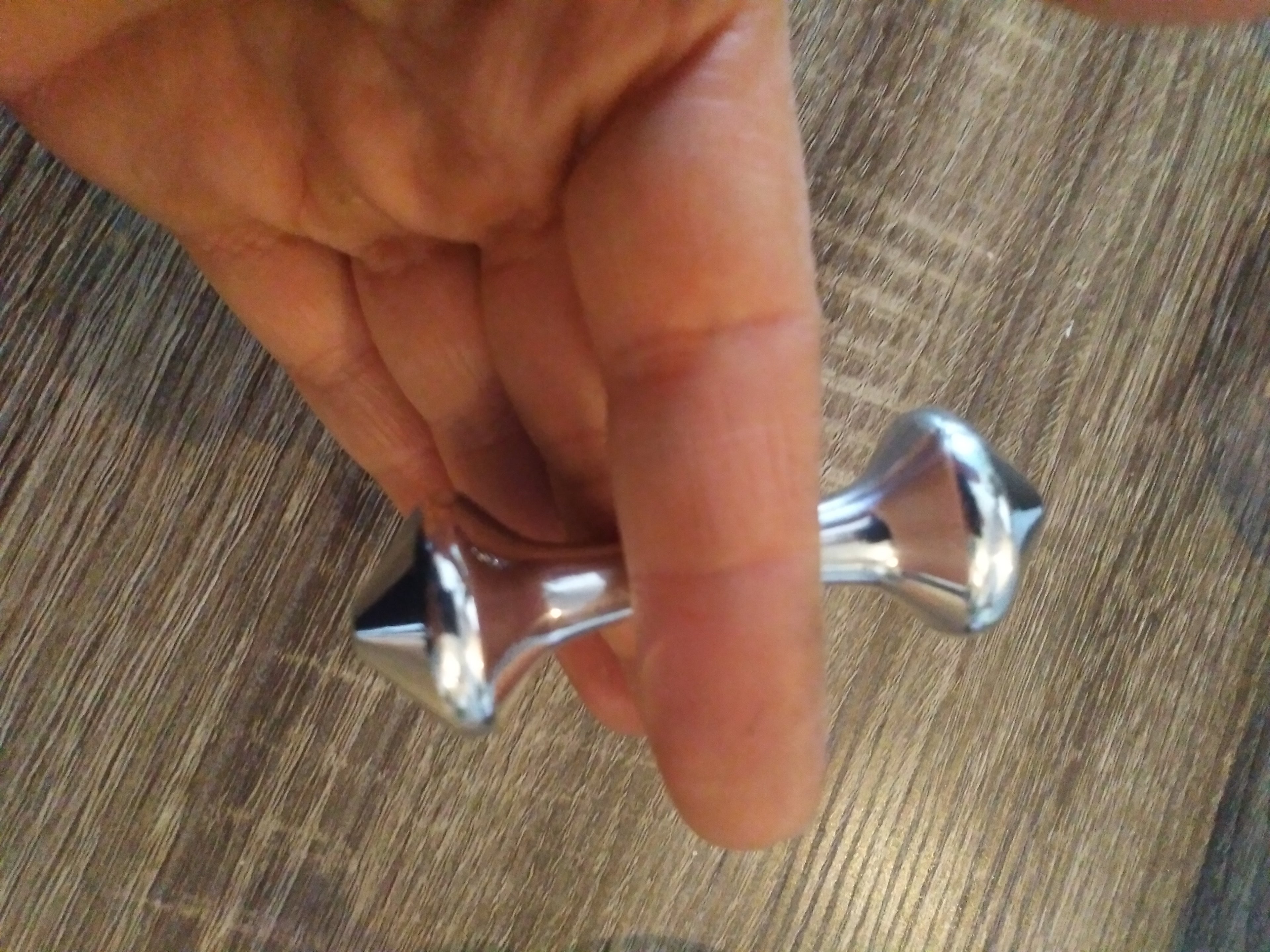 Cone Head Machined Skill Toy / Knuckle Roller