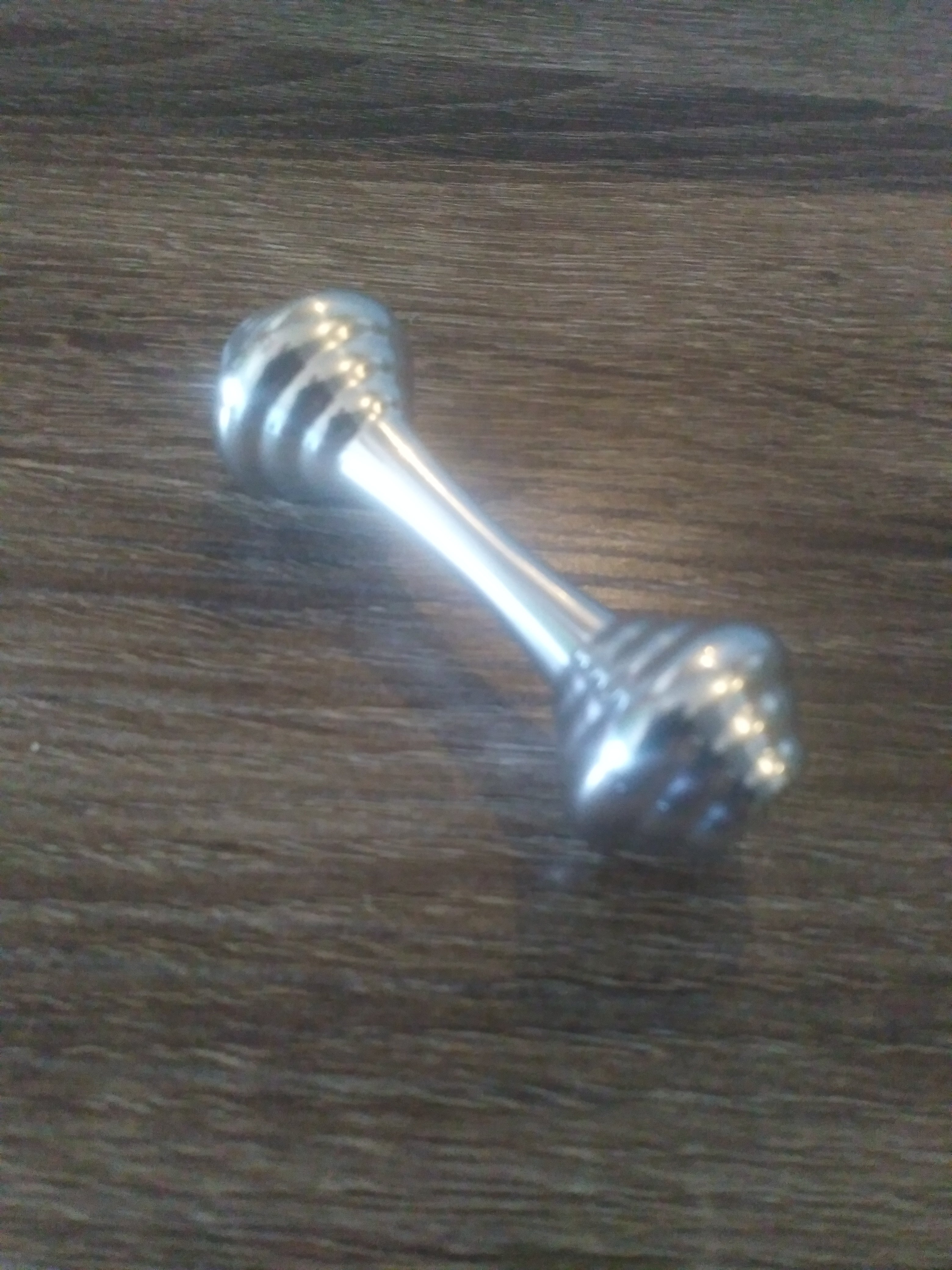 Barbell Machined Skill Toy / Knuckle Roller