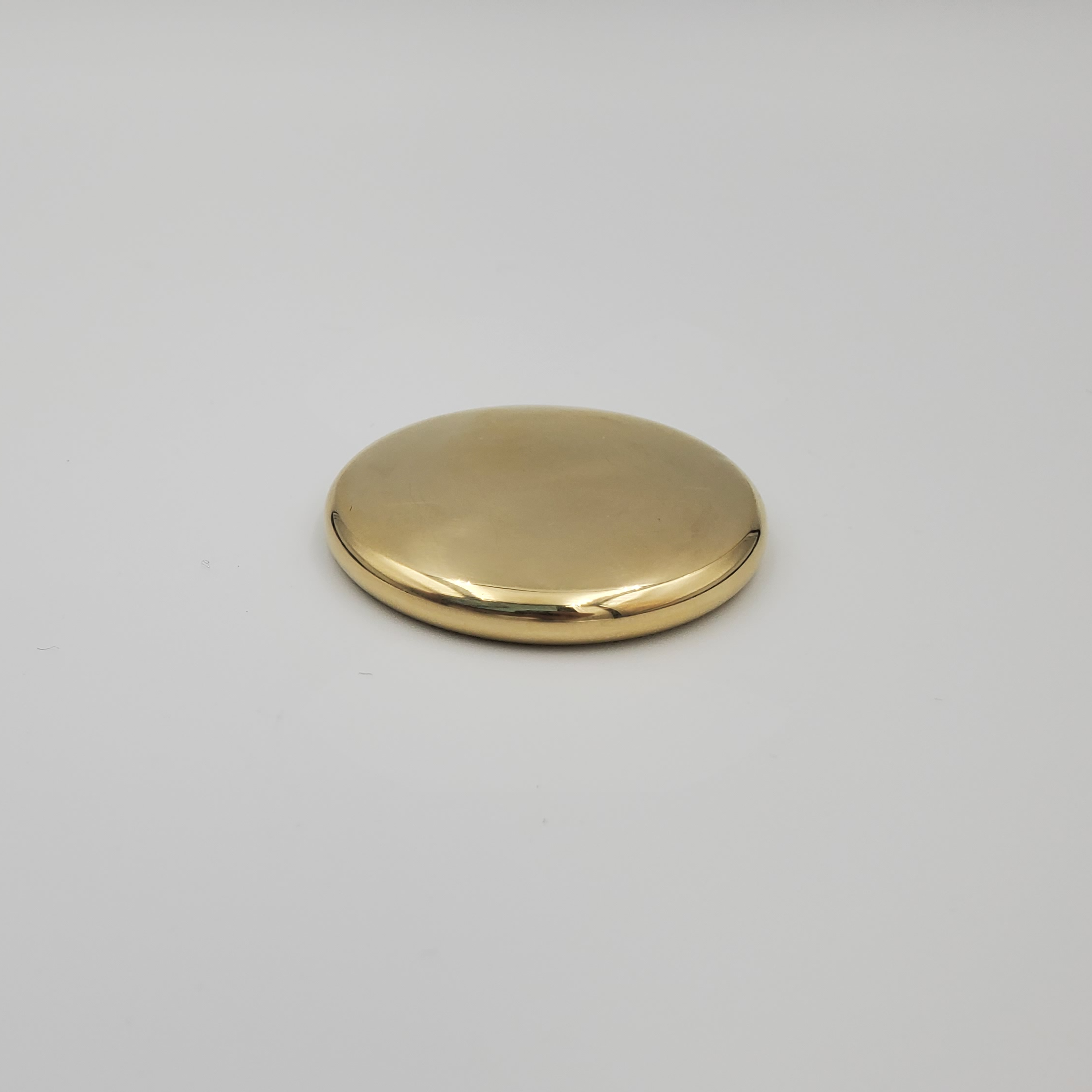Machined Brass Worry Coin / Contact Coin