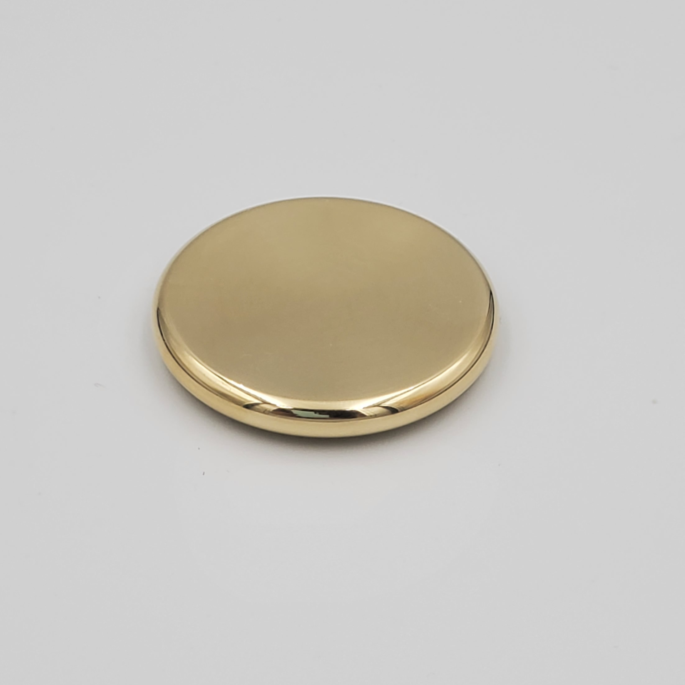 Machined Brass Worry Coin / Contact Coin